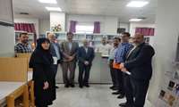 بازدید معاونت پشتیبانی از کتابخانه