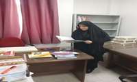 بازدید معاونت محترم پژوهشی از کتابخانه