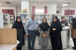 بازدید از کتابخانه علوم توانبخشی  