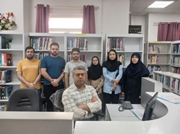 برگزاری تور آشنایی با کتابخانه  دانشکده علوم توانبخشی